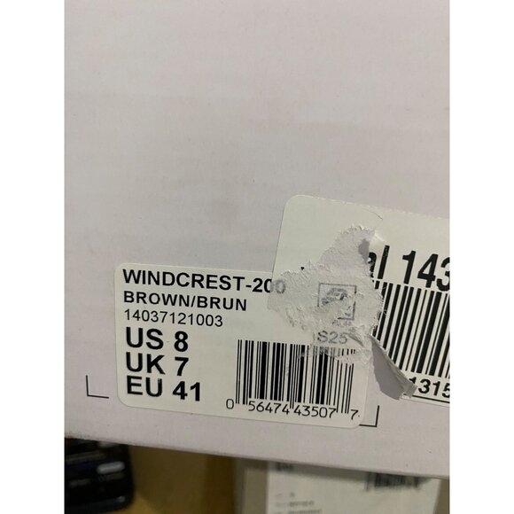 Aldo Mens Woven Slip On Closed Round Toe leather Slipper Brown Size 8 NIB - Picture 2 of 2